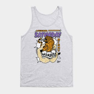 Retro Louisiana Saturday Night Manga Style Tank Top